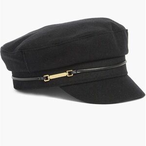 Vince Camuto Solid Felt Skipper Cap